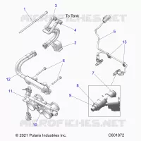 SYSTÃˆME D'ALIMENTATION, RAIL, LINES AND THROTTLE BODY