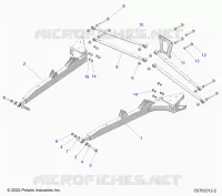SUSPENSION ARRIERE CONTROL ARMS