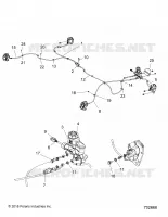BRAKES, LINES AND MAITRE CYLINDRE