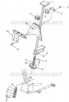 COLONNE DE DIRECTION Sportsman 400L W97AC38C (4939673967B011)