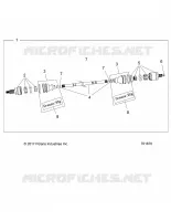 SYSTEME DE TRANSMISSION, FRONT HALF SHAFT