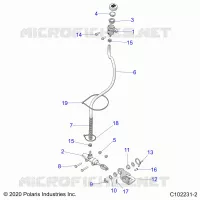 BRAKES, BRAKE PEDAL AND MAITRE CYLINDRE