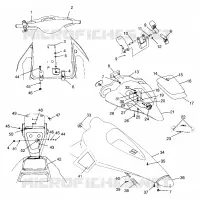 COFFRE AVANT HURRICANE B974473 and Intl. HURRICANE I974473 (4941044104A007)