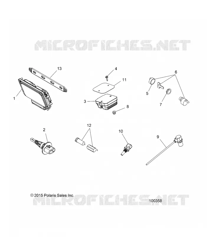 ELECTRICITE, SWITCHES, SENSORS, ECU AND CONTROL MODULES