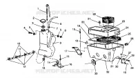 RESERVOIR D'HUILE / BOITE A AIR WIDETRAK LX 0942064 (49250425040027)