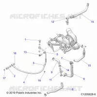 ENGINE, TURBO, COOLING AND OIL