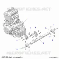 MOTEUR, MOUNTING &amp; LONG BLOCK