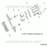 FREIN ARRIERE CALIPER