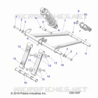 BRAS DE SUSPENSION AVANT