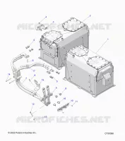 ELECTRICITE, BATTERY WITH CABLES, BCB