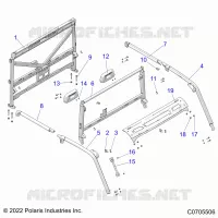 CHASSIS, CAB CADRE
