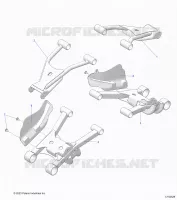 SUSPENSION ARRIERE CONTROL ARMS