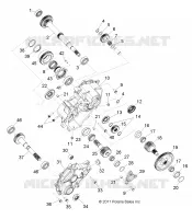 SYSTÈME DE TRANSMISSION, PONT PRINCIPAL INTERNAL COMPONENTS 1