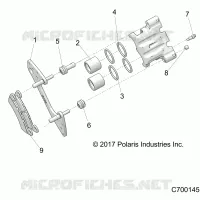 FREIN ARRIERE CALIPER