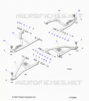 SUSPENSION AVANT CONTROL ARMS