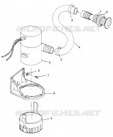 POMPE DE CALE SL 700 B974071, Intl. SL 700 I974071, SL 700 Deluxe B974072 and (4940874087C001)