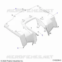 CARROSSERIE ARRIERE CAB