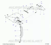 ELECTRICITE, WIRE HARNESS, ROOF
