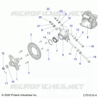 SUSPENSION, PORTE BAGAGES ARRIERE