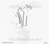 CHAINE DE DISTRIBUTION AND SPROCKET