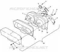 INSTRUMENTS 600 XCR 0975677, 600 XCR SE H975677 AND EUROPEAN 600 XCR SE E97 (4937963796A014)