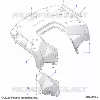 CARROSSERIE ARRIERE CAB