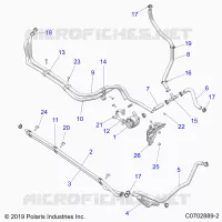 REFROIDISSEMENT ROUTING MANIFOLD