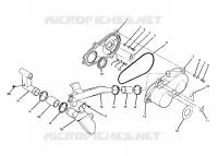 COUVERCLE D'EMBRAYAGE ASSEMBLY 250 2X4