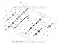 SYSTÈME DE TRANSMISSION, PONT PRINCIPAL INTERNALS