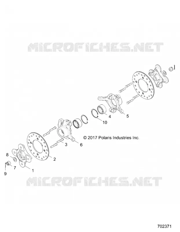 SUSPENSION AVANT CARRIER AND HUB