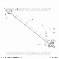 SYSTÃˆME DE TRANSMISSION, REAR PROP SHAFT