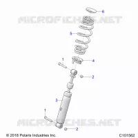 SUSPENSION ARRIERE SHOCKS
