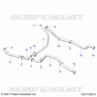 ENGINE, SYSTÃˆME DE REFROIDISSEMENT, HOSES