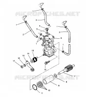 POMPE A HUILE XLT TOURING  0963357 and EUROPEAN XLT TOURING  E963357 (4931923192C013)
