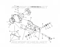 BRAS OSCILLANT/AXE ARRIERE MOUNTING