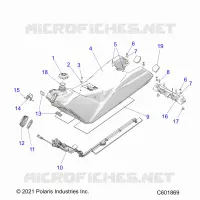 SYSTÃˆME D'ALIMENTATION, FUEL TANK ASM.