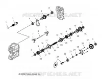 SYSTÈME DE TRANSMISSION, PONT PRINCIPAL INTERNAL