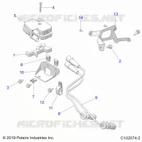 ALLUMAGE COIL MOUNTING