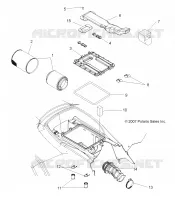 MOTEUR, PRISE D'AIR SYSTEM