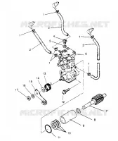 POMPE A HUILE XLT 0950756, XLT SKS 0950556,  XLT SKS EURO E950556   XLT (4928842884D001)