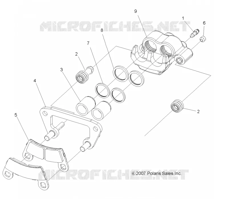FREIN AVANT CALIPER