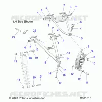 TRIANGLES SUSPENSIONS AVANT 