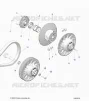 SYSTÃˆME DE TRANSMISSION, CLUTCH, SECONDARY