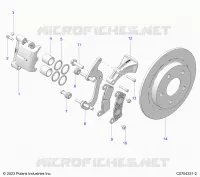 BRAKES, ETRIER DE FREIN ARRIERE