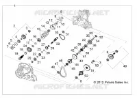 SYSTÈME DE TRANSMISSION, PONT PRINCIPAL INTERNALS