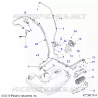 BODY, CARBURANT LINES, EVAP