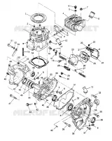 CARTERS MOTEUR AND CYLINDRE  4X4 400L W948140 (4926772677C011)