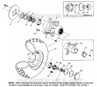 ROUE AVANT Scrambler W967840 (4935823582B006)