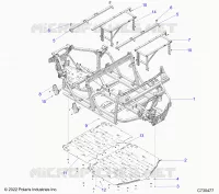 CHASSIS, MAIN FRAME AND SKID PLATES