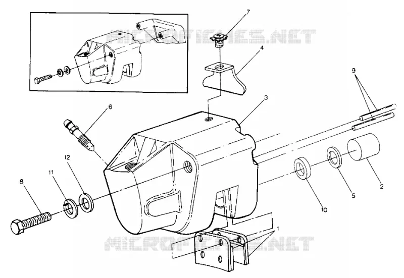 FREIN ARRIERE CALIPER ASSEMBLY (49147514750035)